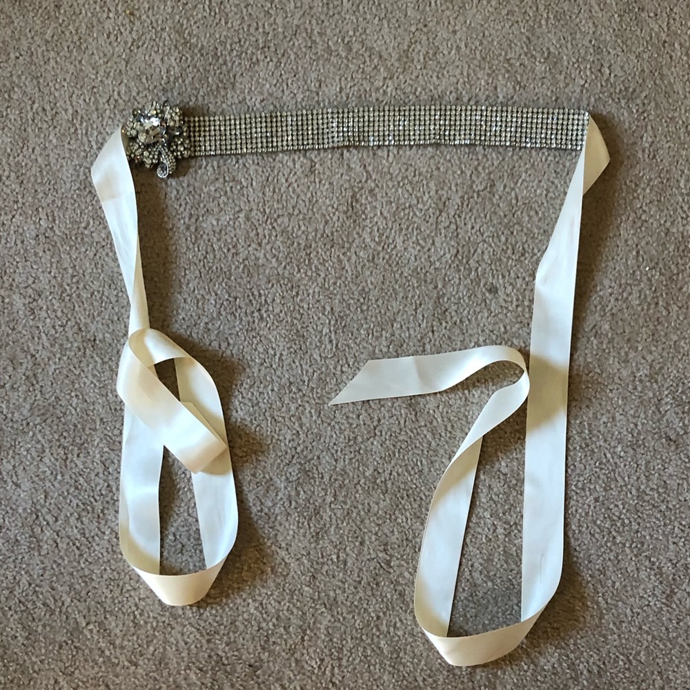 Rhinestone wedding belt